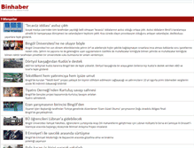Tablet Screenshot of binhaber.com
